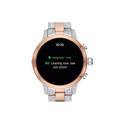 michael kors smartwatch runway handleiding